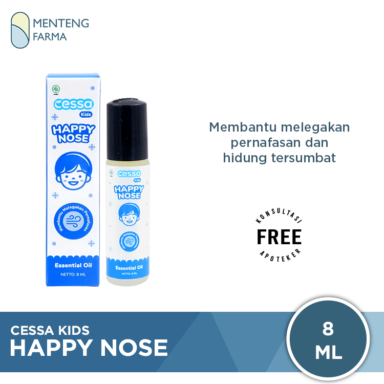 Cessa Kids Happy Nose 8 mL - Melegakan Hidung Tersumbat