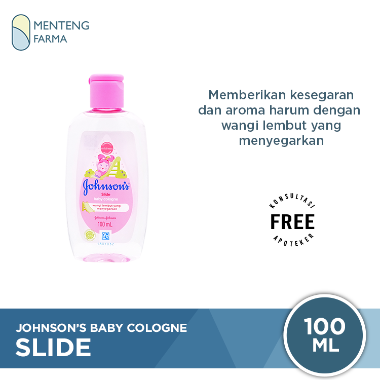 Johnson's Baby Cologne Slide 100 ml - Minyak Wangi Bayi