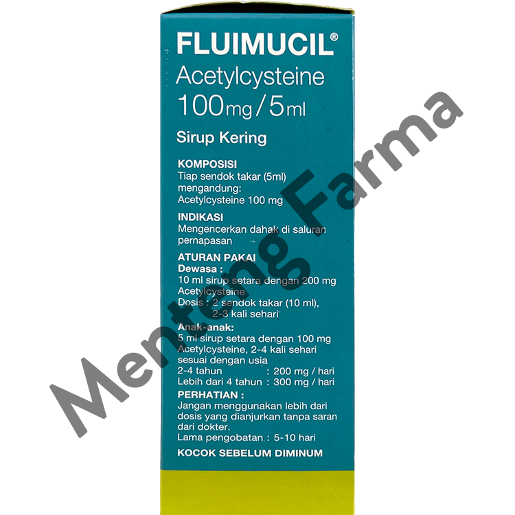 Fluimucil Dry Sirup 75 mL - Obat Batuk Pengencer Dahak