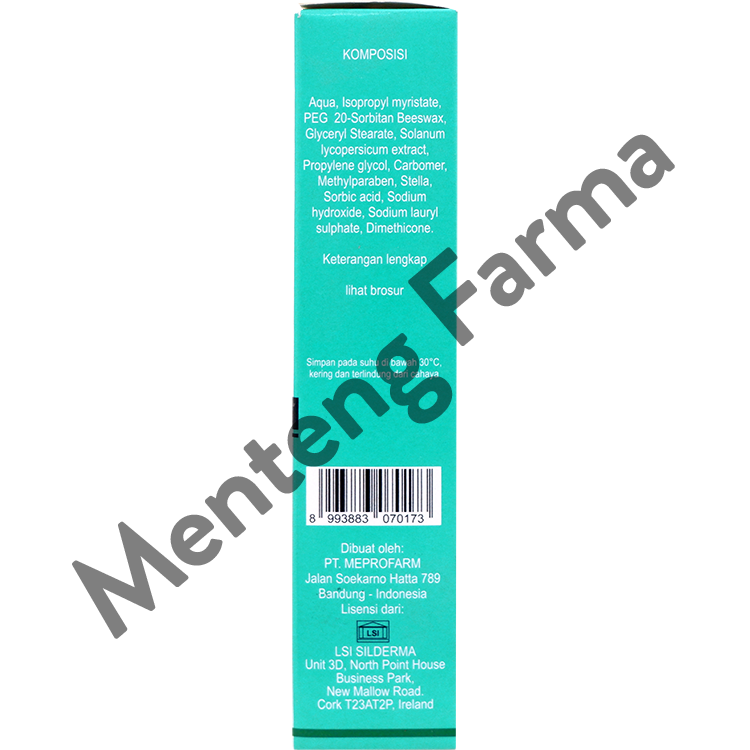 Sodermix Cream 15 gr - Merawat Scar atau Bekas Luka