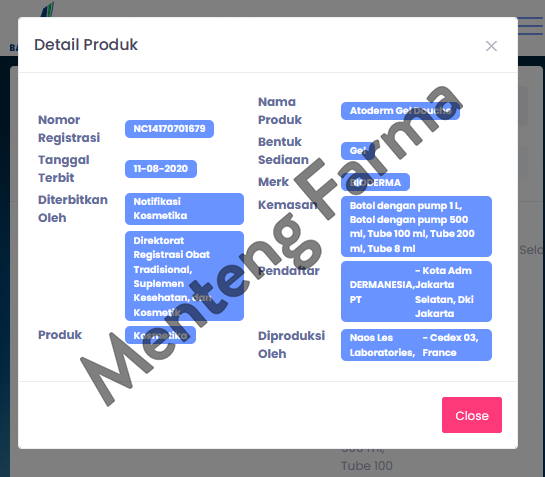 Bioderma Atoderm Gel Douche 200 ml - Sabun Kulit Kering Sensitif