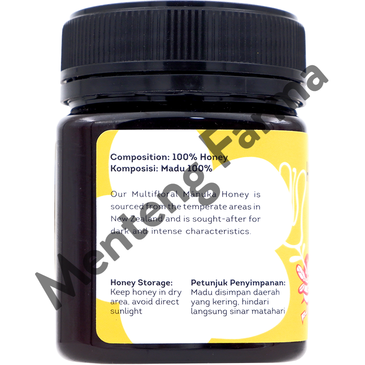 Multifloral Manuka Honey Hillary Farm 250 Gram - 100 % Madu Manuka Asli