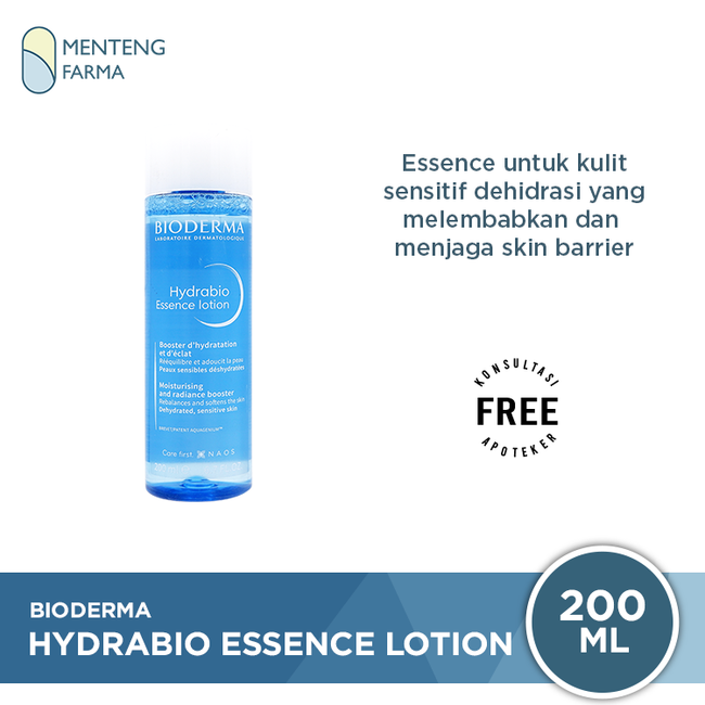 Bioderma Hydrabio Essence Lotion 200 ml - Toner Pelembab Wajah