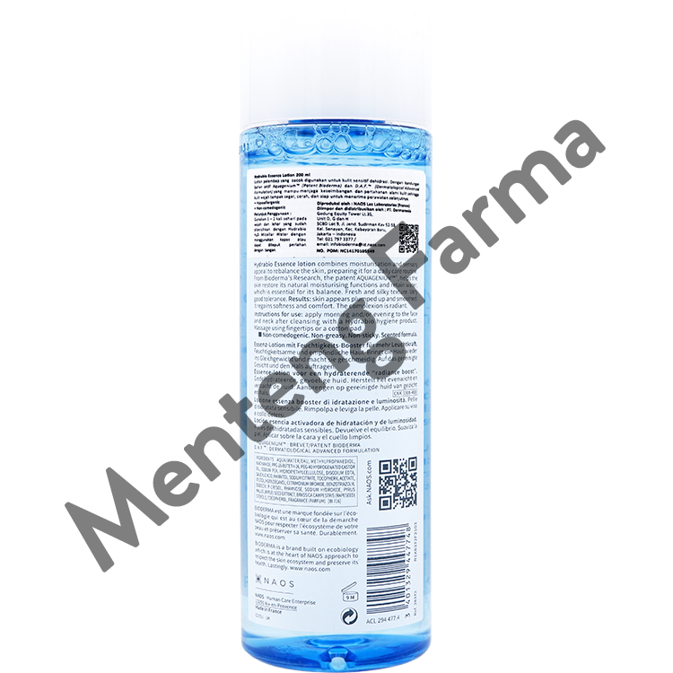 Bioderma Hydrabio Essence Lotion 200 ml - Toner Pelembab Wajah