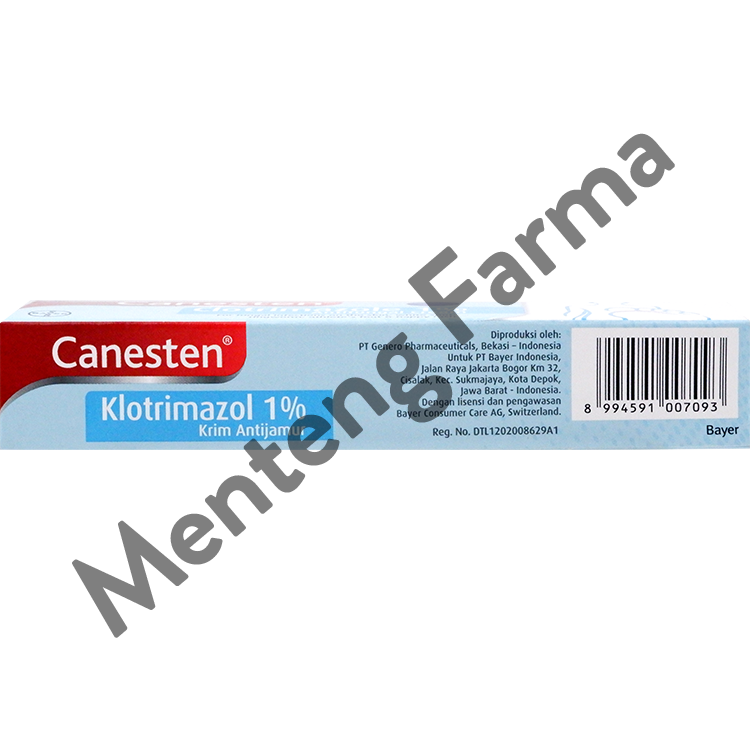 Canesten Krim 10 Gr - Salep Infeksi Jamur Kulit, Panu, Kadas, Kurap