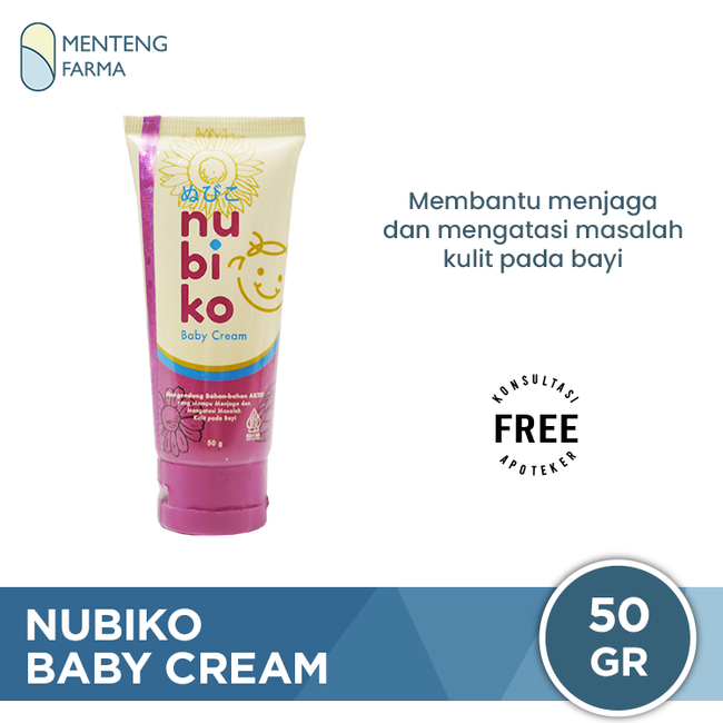 Nubiko Baby Cream 50 Gr - Mengatasi Masalah Kulit Bayi