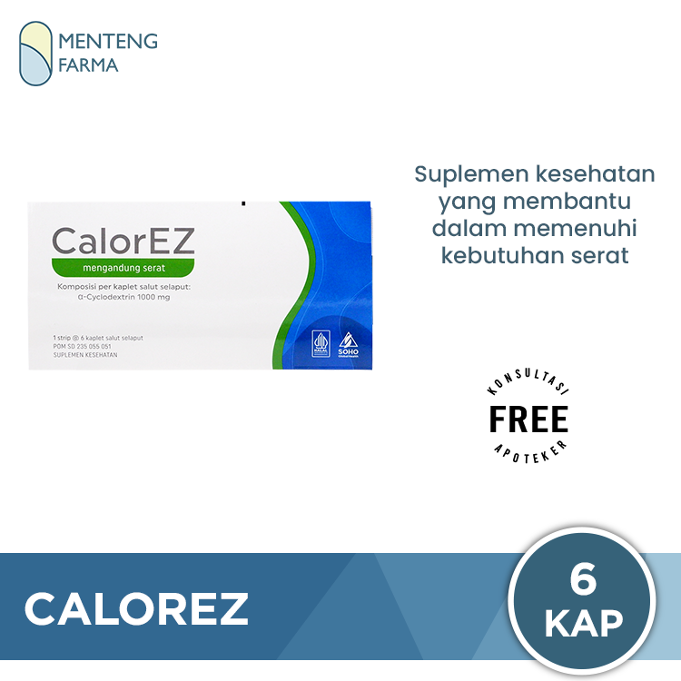 CalorEZ 6 Kaplet - Memenuhi Kebutuhan Serat