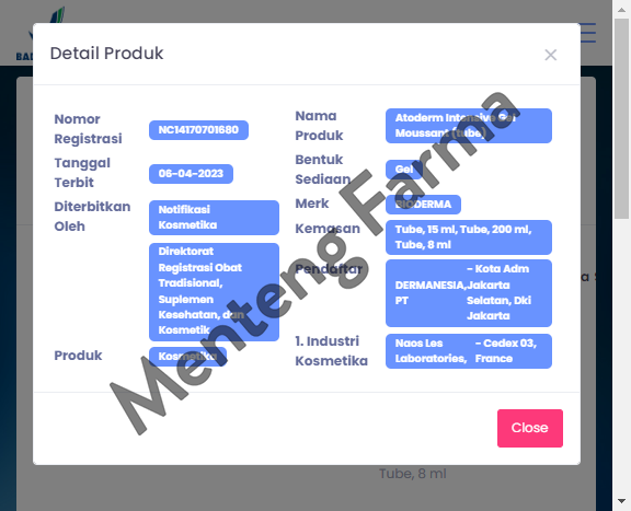 Bioderma Atoderm Intensive Gel Moussant Tube 200 ml - Melembabkan Kulit Kering Hingga Atopik