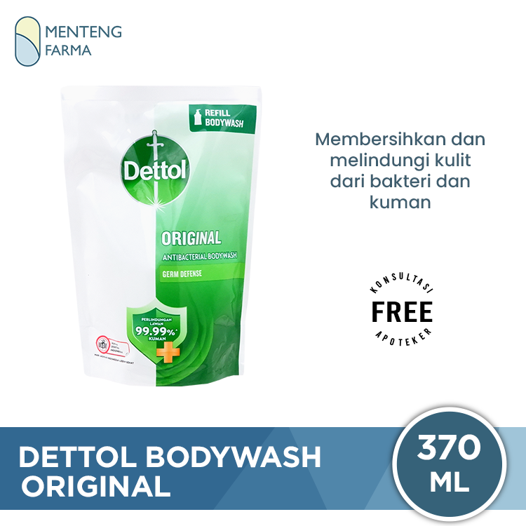 Sabun Mandi Cair Dettol Original - 370 Gram