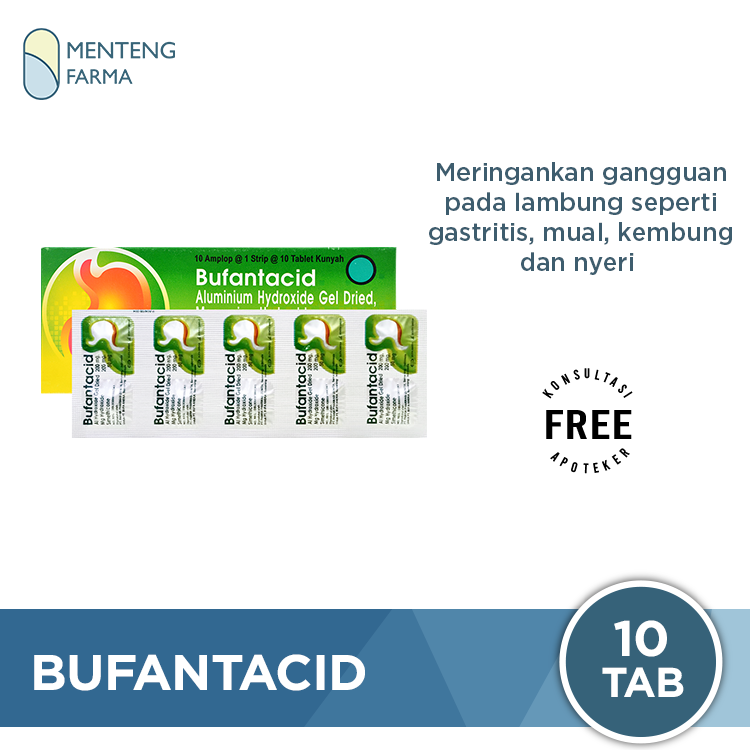 Bufantacid 10 Tablet - Obat Sakit Maag dan Lambung