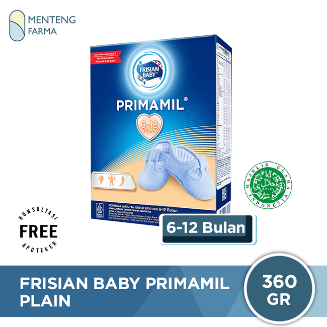 Frisian Baby Primamill 6-12 360 Gr - Susu Formula Bayi Lanjutan