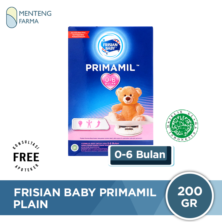 Frisian Baby Primamill 0-6 200 Gr - Susu Formula Bayi