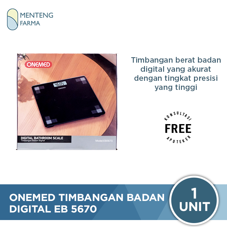 Timbangan Badan Digital Onemed EB 5670 - Timbangan Badan Digital