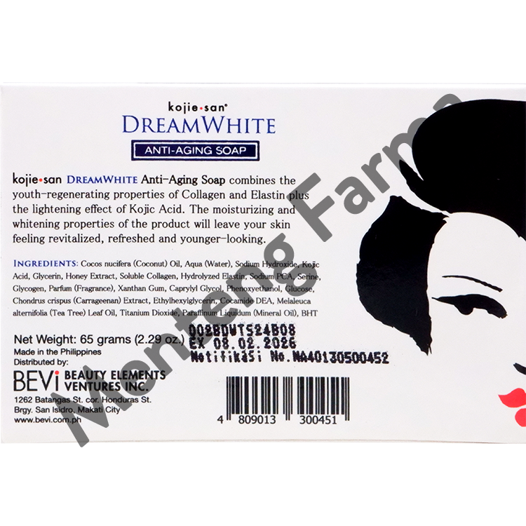 Kojie San Dreamwhite Soap 65g - Kulit Lebih Cerah Sehat dan Awet Muda