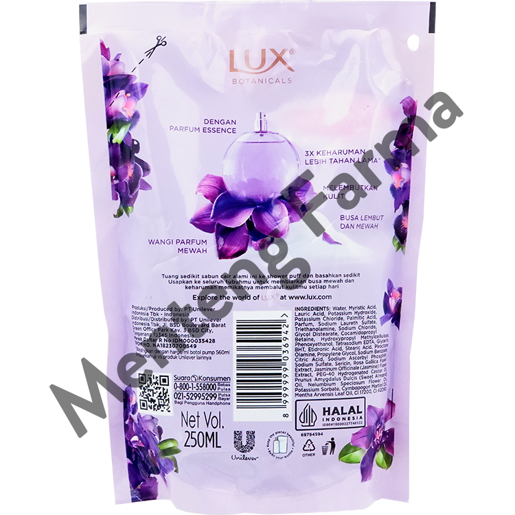 Lux Botanicals Sabun Mandi Cair Magical Orchid 250 ML