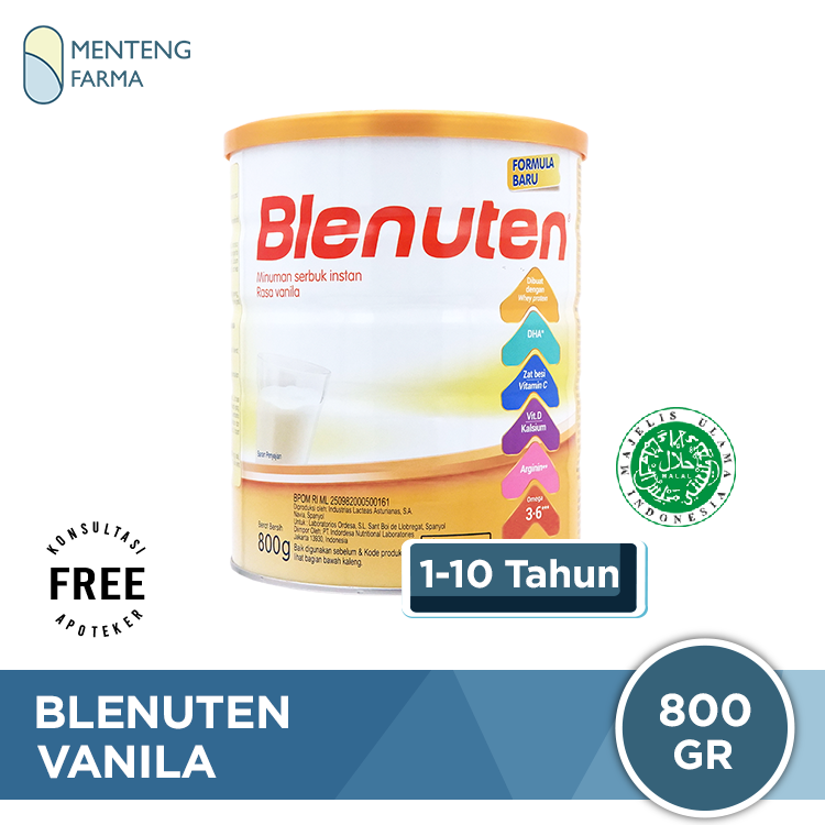 Blenuten Vanilla 800 gr - Susu Pertumbuhan Anak