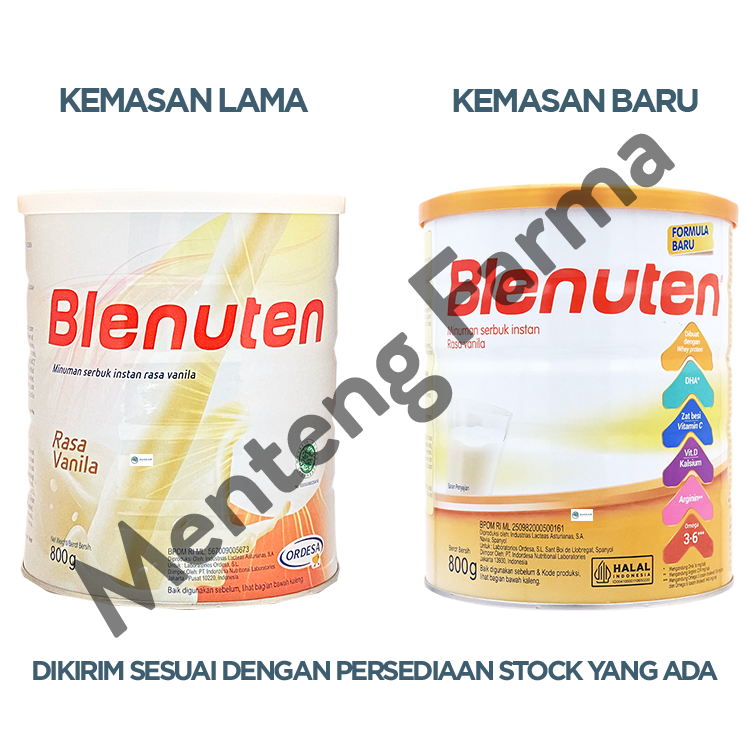 Blenuten Vanilla 800 gr - Susu Pertumbuhan Anak