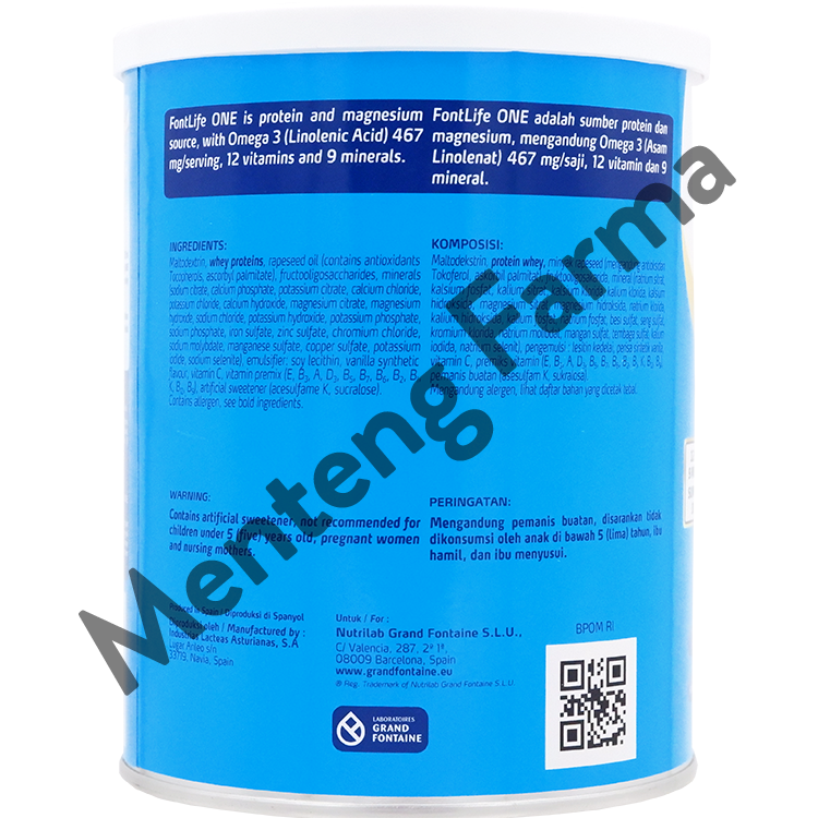 Fontlife One 400 gr - Susu Nutrisi Lengkap dan Seimbang