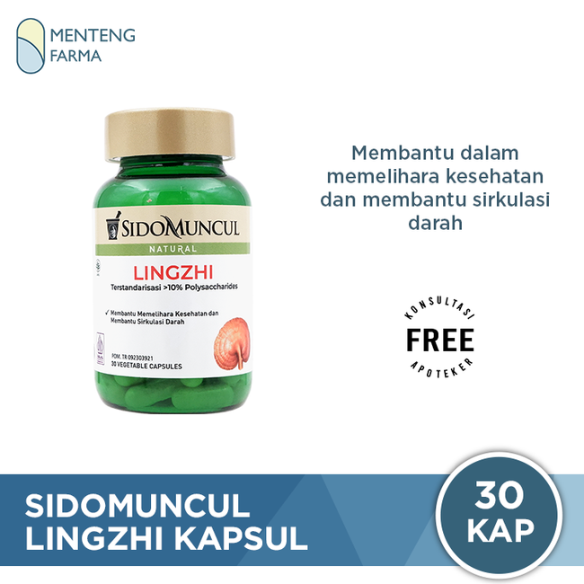 SIDOMUNCUL Lingzhi Kapsul Obat herbal