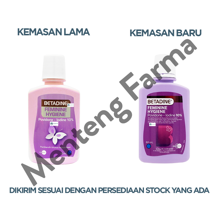 Betadine Feminine Hygiene 60 mL - Pembersih Kewanitaan