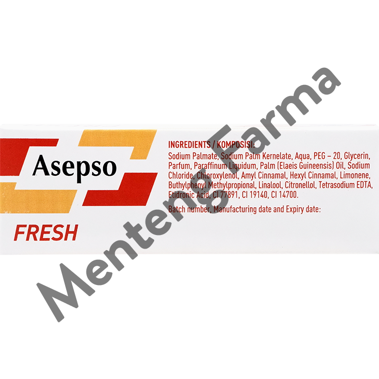 Asepso Fresh 80 Gram - Sabun Batang Antiseptik