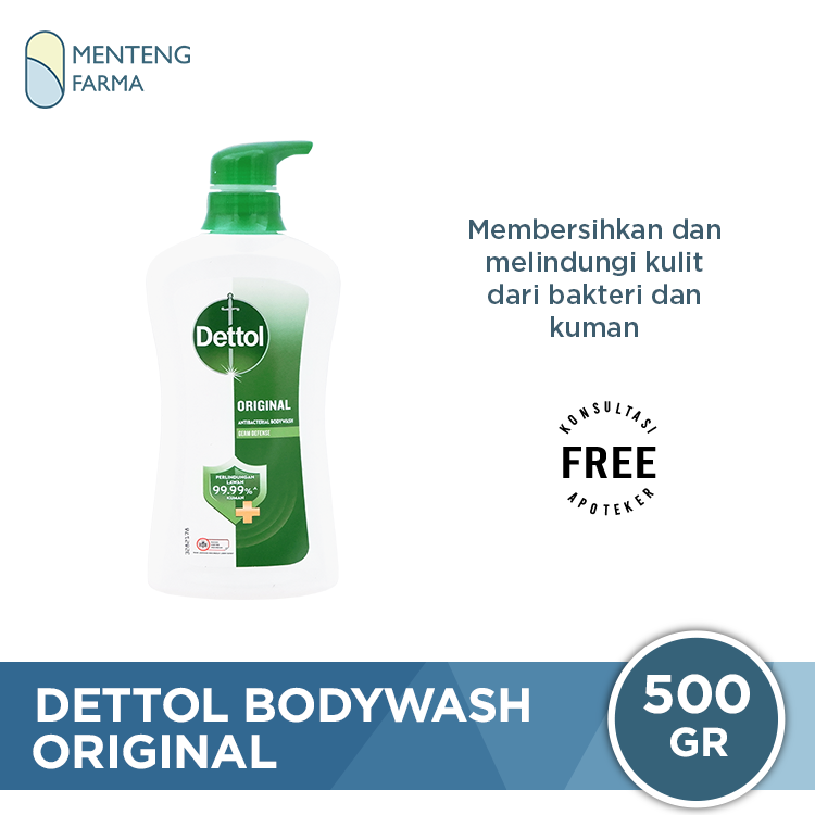 Sabun Mandi Cair Dettol Original - 500 Gram