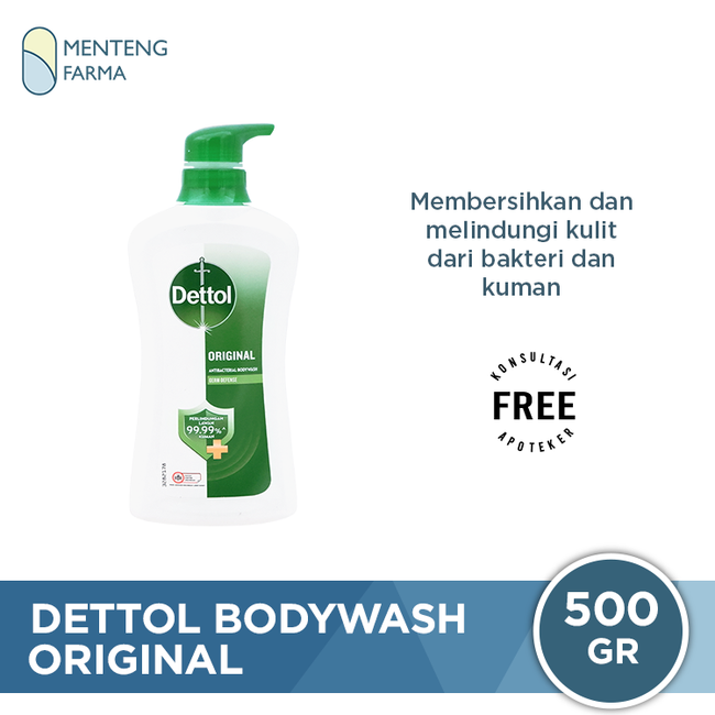 Sabun Mandi Cair Dettol Original - 500 Gram