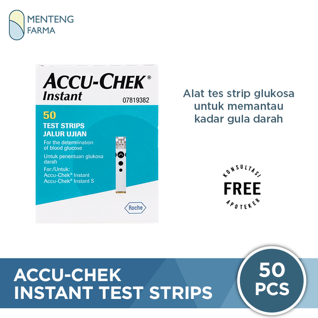 Accu-Chek Instant 50 Test Strip - Tes Strip Gula Darah