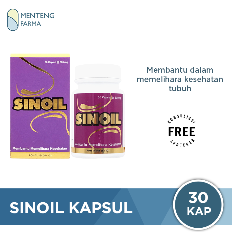 Sinoil 30 Kapsul - Atasi Rematik dan Pengapuran Sendi