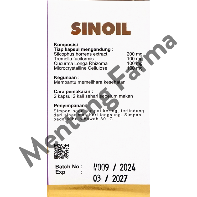 Sinoil 30 Kapsul - Atasi Rematik dan Pengapuran Sendi