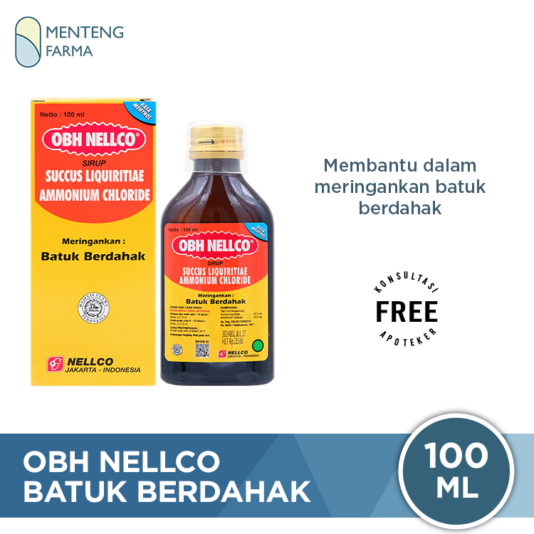 OBH Nellco Batuk Berdahak 100 mL - Obat Batuk Berdahak