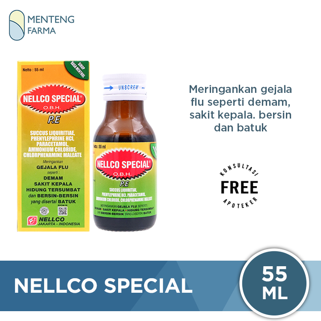 Nellco Special 55 mL - Obat Batuk dan Flu