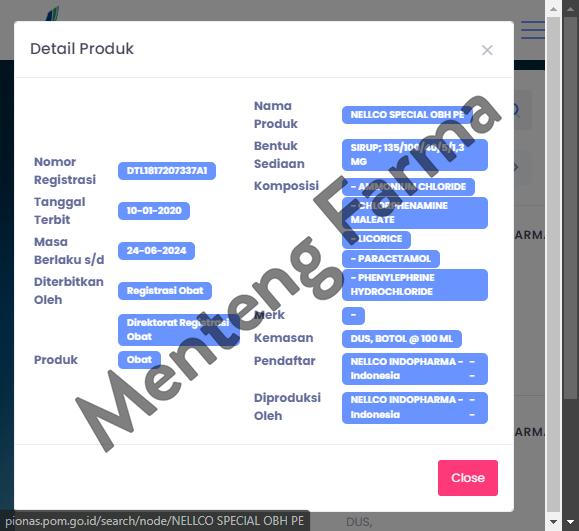 Nellco Special 55 mL - Obat Batuk dan Flu