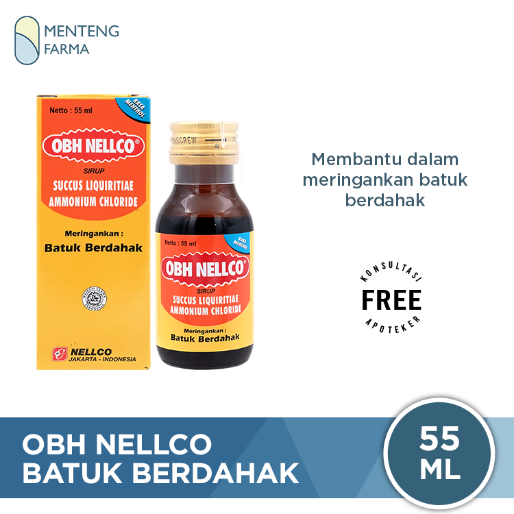 OBH Nellco Batuk Berdahak 55 mL - Obat Batuk Berdahak