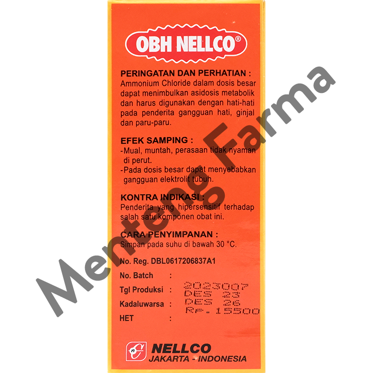 OBH Nellco Batuk Berdahak 55 mL - Obat Batuk Berdahak