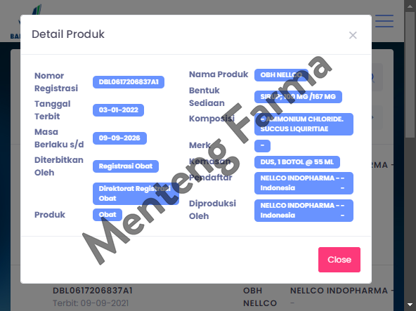 OBH Nellco Batuk Berdahak 55 mL - Obat Batuk Berdahak