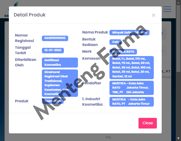 Mustika Ratu Minyak Zaitun 75 ml - Pelembab Kulit dan Minyak Pijat