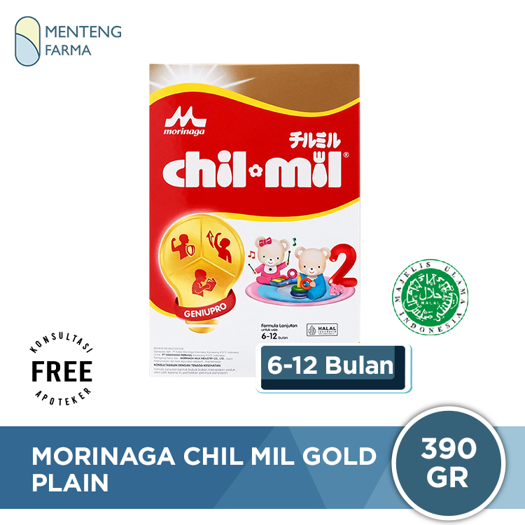 Morinaga Chil Mil Gold 390 Gr - Susu Formula Bayi Lanjutan