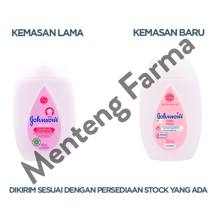 Johnson's Baby Lotion 100 mL - Melembabkan dan Melindungi Kulit Bayi