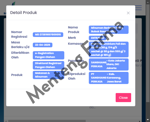 Entramix Vanila 174 Gram - Susu Penambah Nutrisi Lansia dan Malnutrisi