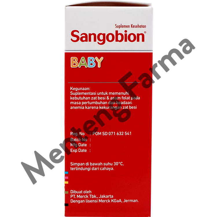 Sangobion Baby Drop 30 mL - Suplemen Zat Besi dan Asam Folat Bayi