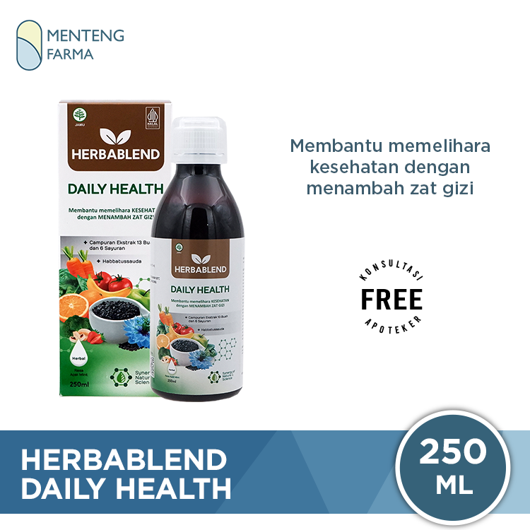 Herbablend Daily Health 250 mL - Memelihara Kesehatan Tubuh