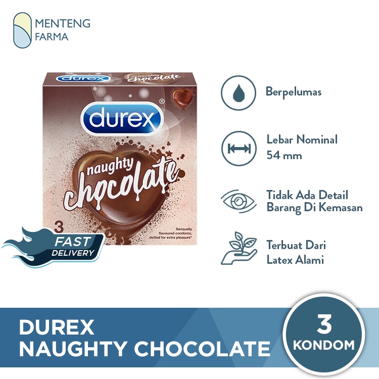 Kondom Durex Chocolate - Isi 3