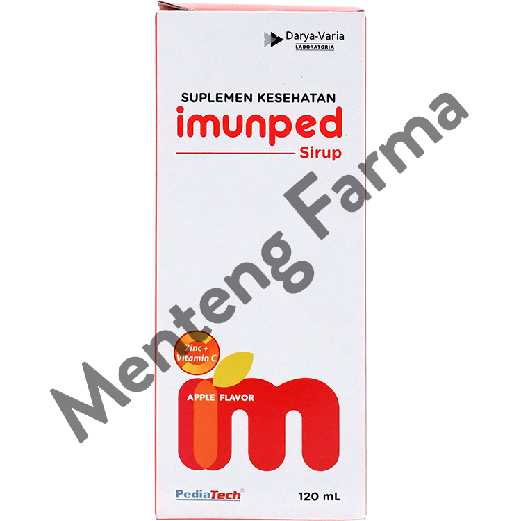 Imunped Sirup 120 mL - Suplemen Zinc dan Vitamin C Anak