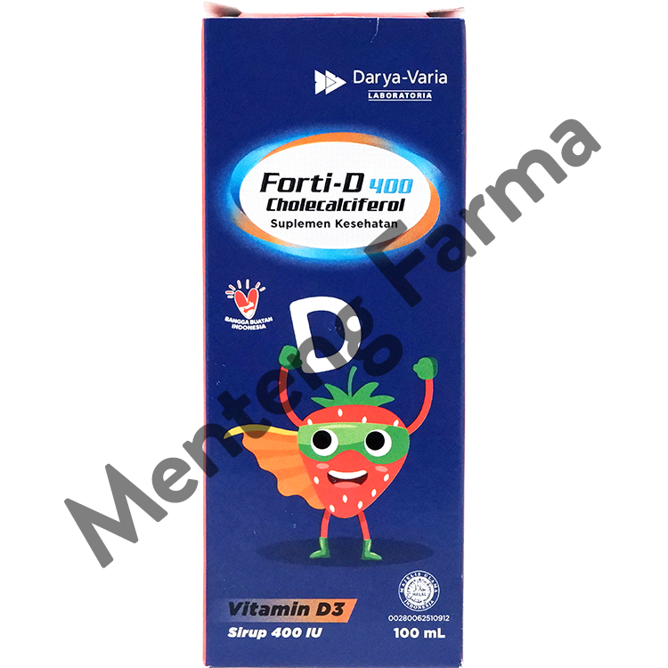 Forti-D 400 Sirup 100 mL - Suplemen Vitamin D