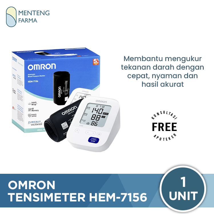 Tensimeter Digital Omron HEM-7156 - Pengukur Tekanan Darah