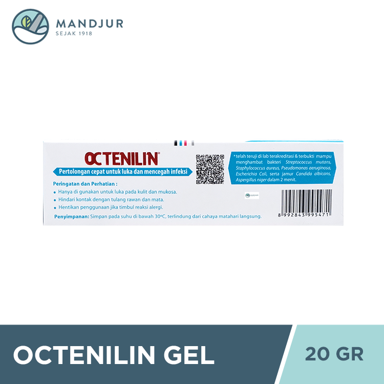 Octenilin Gel 20 Gr - Gel Antiseptik Untuk Luka