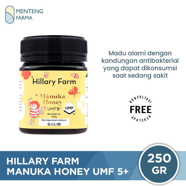 Hillary Farm Manuka Honey UMF 5+ 250 Gr