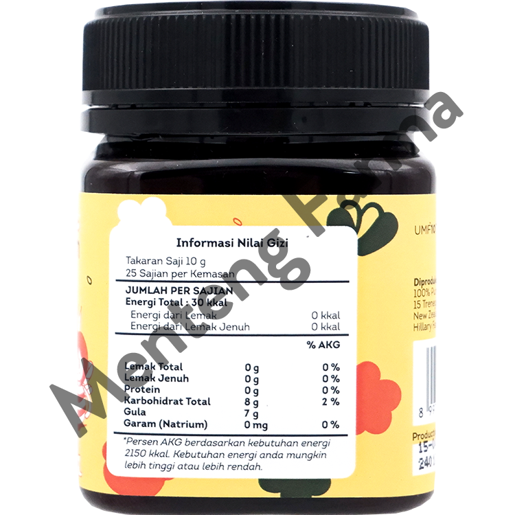 Hillary Farm Manuka Honey UMF 10+ 250 Gr