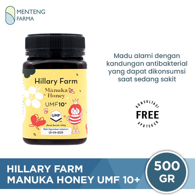 Hillary Farm Manuka Honey UMF 10+ 500 Gr